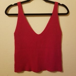 Red Sweater Vest